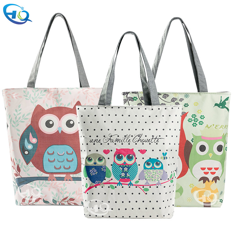 Canvas shopping bag