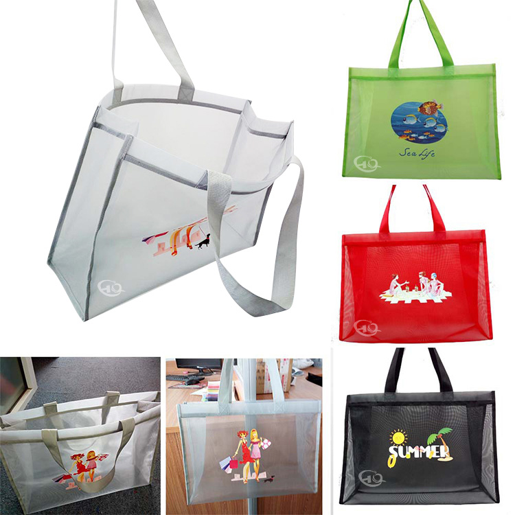 Beach bag/mesh shopping bag