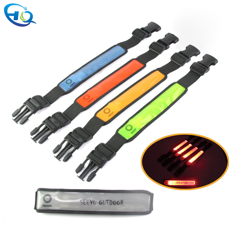 Luminous reflective armband