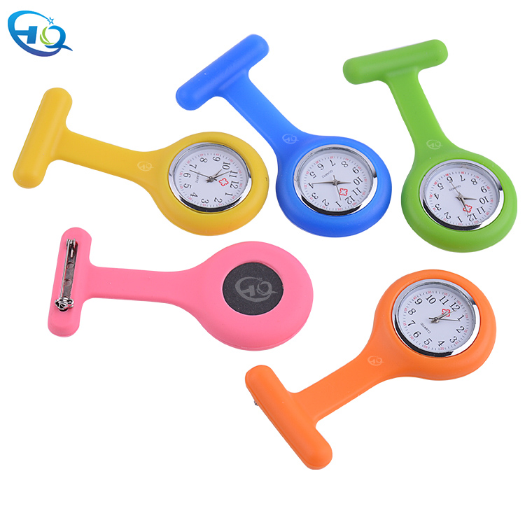 Silicone nurse watch