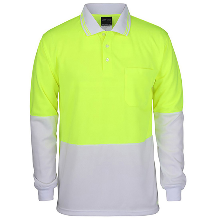 Long sleeve polo shirt