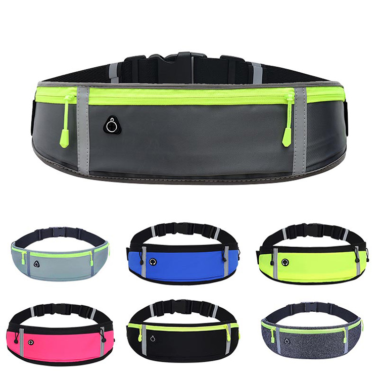 Large-capacity waterproof fitness running waist bag